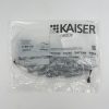 Kaiser 1159-50 kétrészes Mini készüléktartó tipli 80 mm-nél vastagabb színezett homlokzati hőszigetelésbe - terhelhetőség: 3 kg.