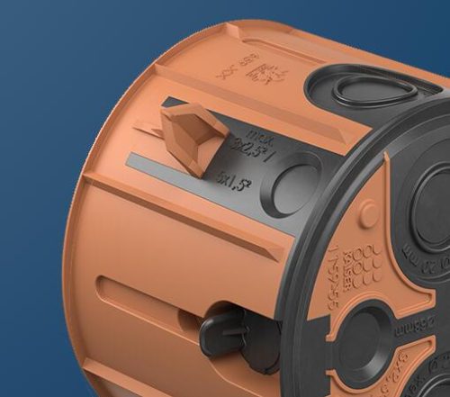 Kaiser 1159-55 ECON® Iso+ szerelvény és kötődoboz farost és kőzetgyapot ETICS rendszerekhez