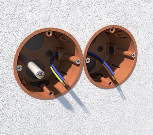 Kaiser 1159-55 ECON® Iso+ szerelvény és kötődoboz farost és kőzetgyapot ETICS rendszerekhez