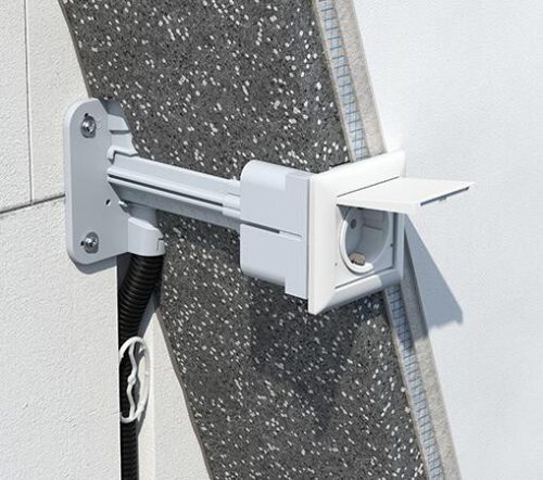 Kaiser 1159-62 sorolható szerelvénydoboz 1159-61 teleszkópos szerelvénydoboz tartóhoz