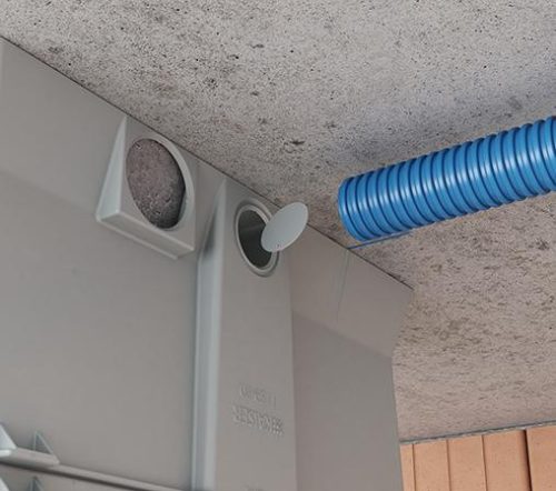 Kaiser 1159-70 ThermoX® ISO+ nagyméretű LED lámpa beépítő doboz 100 mm-nél vastagabb külső hőszigetelésbe