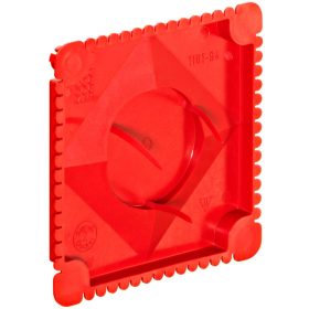   Kaiser 1181-94 többször felhasználható vakolófedél 1094-01 négyzetes MÜDK elágazó és kötődobozhoz