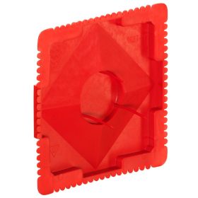   Kaiser 1181-95 többször felhasználható vakolófedél 1095-01 négyzetes MÜDK elágazó és kötődobozhoz