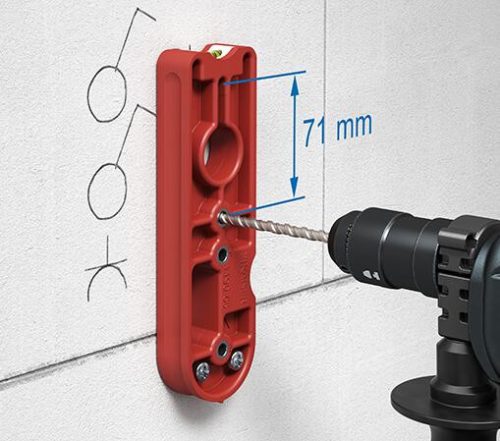 Kaiser 1190-65 fúrósablon 60-as szerelvénydobozok sorolásához
