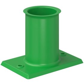   Kaiser 1203-28 zsaluzatra rögzíthető egyenes kivezető / átvezető idom M40-es védőcsövekhez