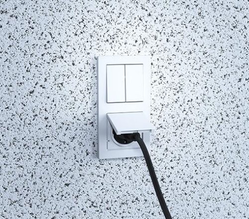 Kaiser 1256-01 Flat 45 sorolható Ø 60 mm lapos szerelvénydoboz beton falazatba