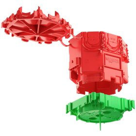   Kaiser 1260-11 B¹ Ø 60 mm extra mély szerelvénydoboz beton mennyezetbe nagyméretű védőcsövekhez