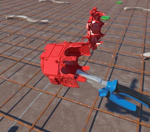 Kaiser 1265-11 B¹ Ø 60 mm mély szerelvénydoboz beton mennyezetbe