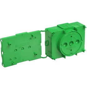   Kaiser 1266-01 Flat 45 sorolható Ø 60 mm lapos szerelvény- és kötődoboz beton falazatba