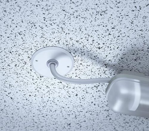 Kaiser 1266-01 Flat 45 sorolható Ø 60 mm lapos szerelvény- és kötődoboz beton falazatba