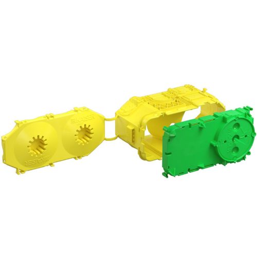 Kaiser 1268-01 B¹ sorolható Elektronik mély Ø 60 mm szerelvény- és kötődoboz beton oldalfalazatba