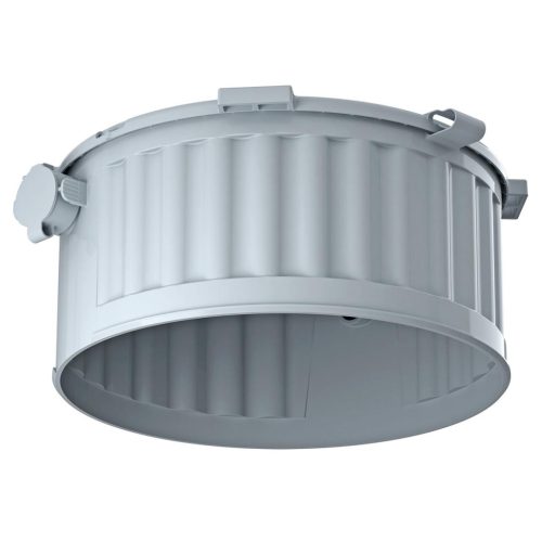 Kaiser 1282-00 HaloX® 180 LED lámpa, hangszóró és eszköz beépítő doboz beton mennyezetbe