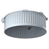 Kaiser 1283-00 HaloX® 250 LED lámpa, hangszóró és eszköz beépítő doboz beton mennyezetbe