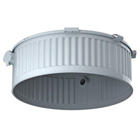   Kaiser 1283-00 HaloX® 250 LED lámpa, hangszóró és eszköz beépítő doboz beton mennyezetbe