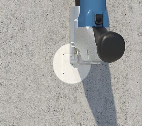 Kaiser 1283-00 HaloX® 250 LED lámpa, hangszóró és eszköz beépítő doboz beton mennyezetbe