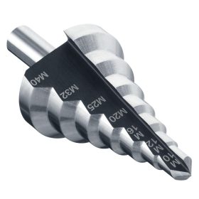   Kaiser 1284-32 lépcsős fúrófej M10 - M40 között műanyag kötő- és szerelvénydobozok lyukasztásához