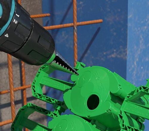 Kaiser 1284-32 lépcsős fúrófej M10 - M40 között műanyag kötő- és szerelvénydobozok lyukasztásához