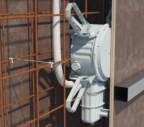 Kaiser 1299-66 Prefix® 4 darabos rögzítőfül készlet HaloX® 180 és HaloX® 200 dobozokhoz