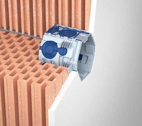 Kaiser 1555-26 UP¹ ECON Fix sorolható légtömör süllyesztett mély MÜDS szerelvénydoboz