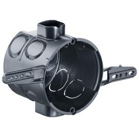   Kaiser 1555-62 sorolható süllyesztett mély MÜDS szerelvénydoboz leszögelhető fülekkel háztartási aljzatokhoz