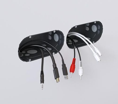 Kaiser 1656-21 ECON légtömör sorolható süllyesztett dupla MÜDS mély szerelvénydoboz 4 db csavarral