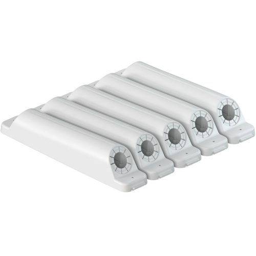 Kaiser 4551 SPEEDY zsaluzatra rögzíthető M20 / M25 védőcső csatlakoztató, átvezető és leágazó födémsáv