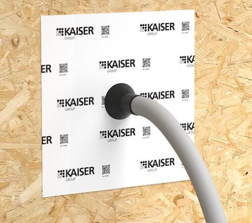 Kaiser 9059-44 1-es kábel átvezető (Ø 4 – 8 mm) tömítőgallér párazáró fóliához és egyéb felületekhez