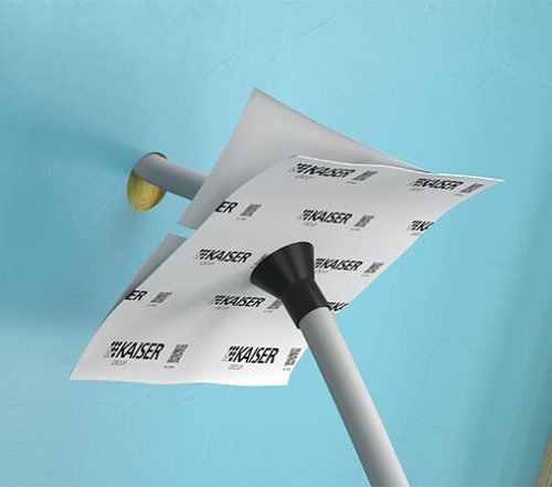 Kaiser 9059-45 2-es kábel átvezető (2 × Ø 4 – 8 mm) tömítőgallér párazáró fóliához és egyéb felületekhez