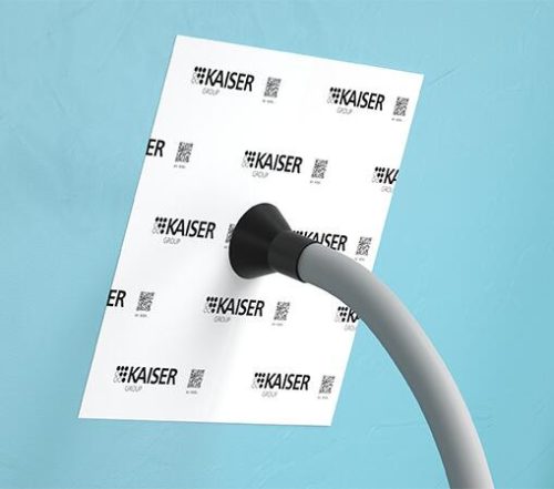 Kaiser 9059-46 1-es kábel átvezető (Ø 8 – 12 mm) tömítőgallér párazáró fóliához és egyéb felületekhez