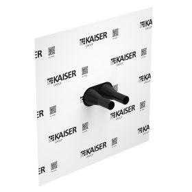   Kaiser 9059-47 2-es kábel átvezető (2 × Ø 8 – 12 mm) tömítőgallér párazáró fóliához és egyéb felületekhez