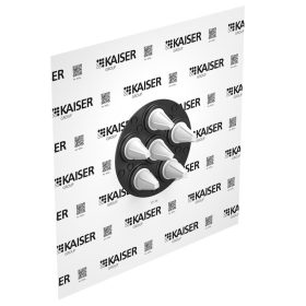   Kaiser 9059-61 6-os kábel átvezető (6 × Ø 4 – 11 mm) tömítőgallér párazáró fóliához és egyéb felületekhez