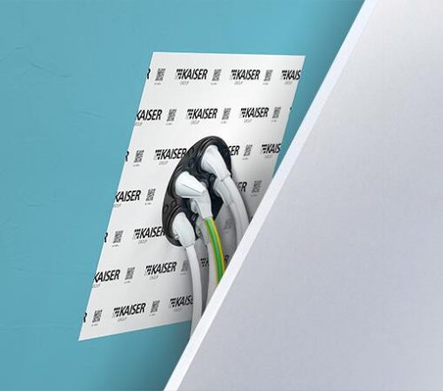 Kaiser 9059-61 6-os kábel átvezető (6 × Ø 4 – 11 mm) tömítőgallér párazáró fóliához és egyéb felületekhez