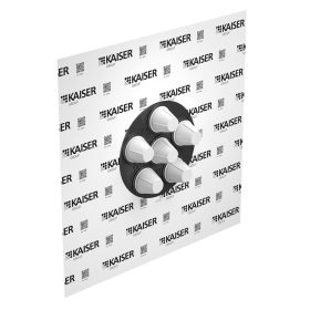   Kaiser 9059-62 6-os kábel és védőcső átvezető (6 × Ø 16 – 25 mm) tömítőgallér párazáró fóliához és egyéb felületekhez