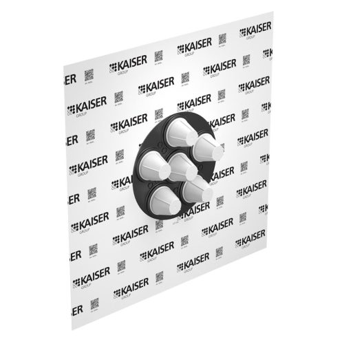 Kaiser 9059-62 6-os kábel és védőcső átvezető (6 × Ø 16 – 25 mm) tömítőgallér párazáró fóliához és egyéb felületekhez