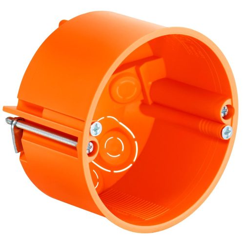 Kaiser 9067-01 1-es kerek perforált PERILEX® gipszkarton szerelvénydoboz CEE 16A-es ipari aljzatokhoz