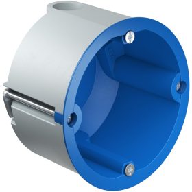   Kaiser 9069-01 hangszigetelő 74-es 1-es kerek légtömör gipszkarton szerelvénydoboz csavarral (-77 dB csillapítással)