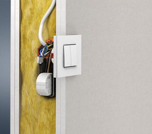 Kaiser 9268-94 1-es kerek ECON Flex légtömör gipszkarton szerelvénydoboz rugalmas gumi zsákkal