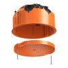 Kaiser 9273-50 O-range ECON® 120-as légtömör beépítődoboz álmennyezetbe univerzális szerelőlappal