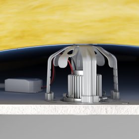   Kaiser 9310-10 SPACER lépcsőzetesen állítható álmennyezeti szigetelés távtartó LED lámpákhoz
