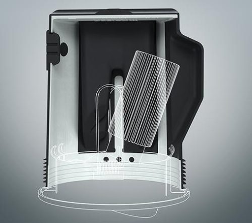 Kaiser 9320-10 ThermoX® légtömör LED lámpa beépítő doboz üreges mennyezetbe  - 74 mm beépítési méret - max. 6,6 Watt - 75 mm mély