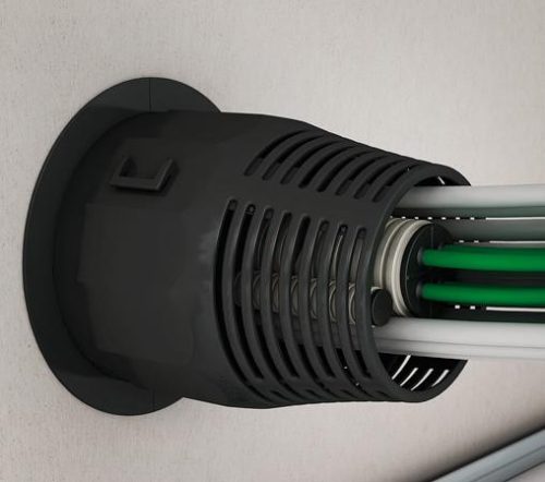 Kaiser 9459-04 DS 90 / 120 mm tűzvédelmi védőcső- és kábelköteg átvezető válaszfalakhoz