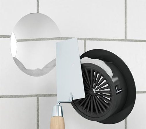 Kaiser 9459-04 DS 90 / 120 mm tűzvédelmi védőcső- és kábelköteg átvezető válaszfalakhoz