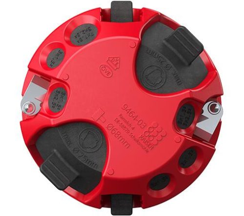 Kaiser 9463-03 HWD 68+ 1-es kerek tűzvédelmi gipszkarton szerelvénydoboz csavarral