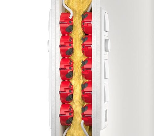 Kaiser 9463-03 HWD 68+ 1-es kerek tűzvédelmi gipszkarton szerelvénydoboz csavarral