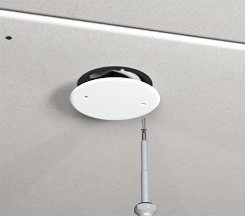 Kaiser 9463-50 HWD 30 1-es kerek tűzvédelmi gipszkarton mennyezeti doboz csavarral