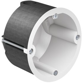   Kaiser 9464-01 HWD 90 mélyített 1-es kerek tűzvédelmi gipszkarton szerelvénydoboz csavarral