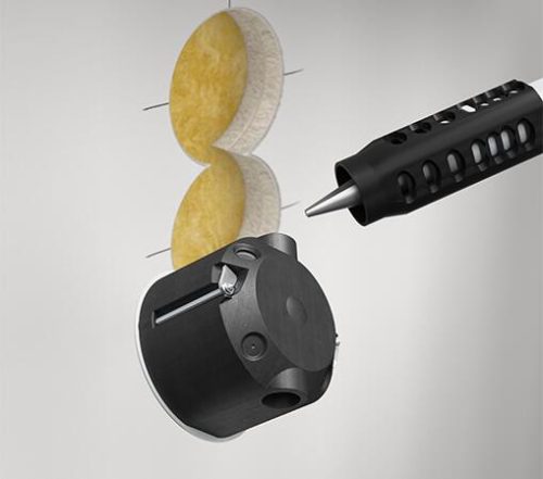 Kaiser 9464-01 HWD 90 mélyített 1-es kerek tűzvédelmi gipszkarton szerelvénydoboz csavarral