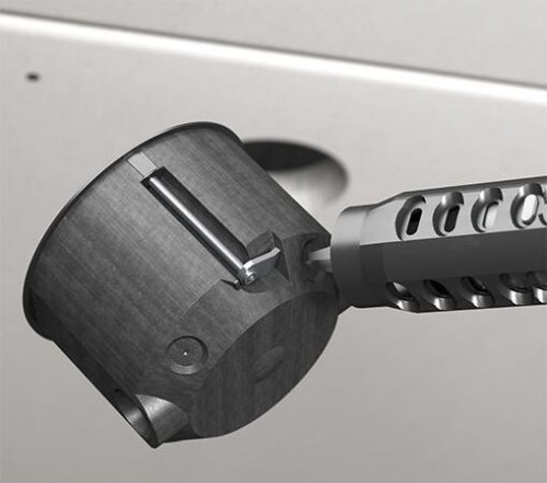 Kaiser 9464-50 HWD 30 1-es kerek tűzvédelmi mély gipszkarton mennyezeti doboz csavarral