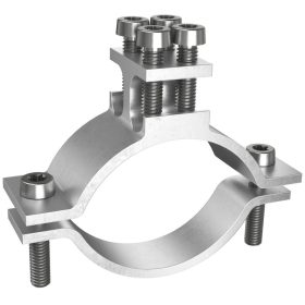   Kaiser 9620.02 dupla földelő EPH csőbilincs 1 ½ - 2" ónozott sárgaréz 47,9 - 59,6 mm 