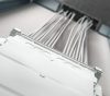 Kaiser 9914.10 1-es 326×104×118 mm nagyméretű sorolható központi leágazó födémsáv / kötődoboz beton falazatba és mennyezetbe
